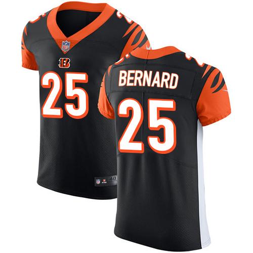 Nike Bengals #25 Giovani Bernard Black Team Color Men's Stitched NFL Vapor Untouchable Elite Jersey
